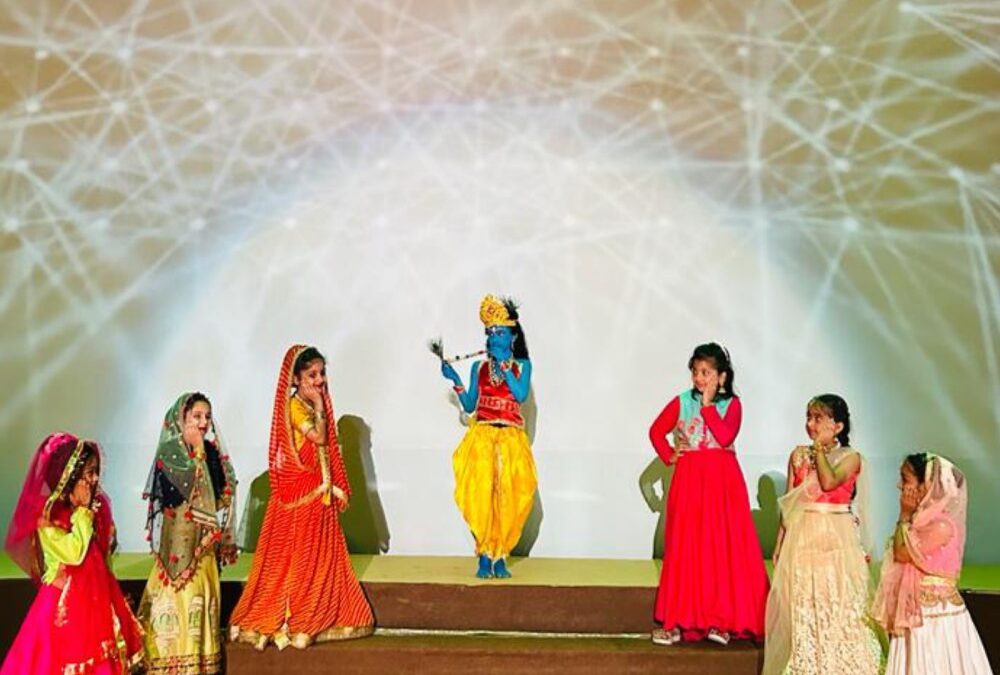 Krishna’s Cosmic Spectacle: Ivy World School Celebrates Janmashtami