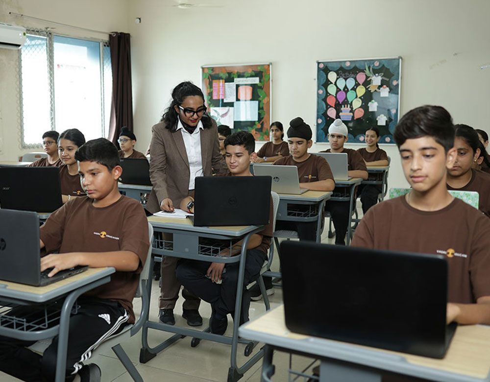 Information and Communication Lab at Ivy World School, Jalandhar