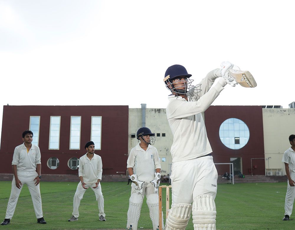 Cricket Ground Facility at IVY World School, Jalandhar