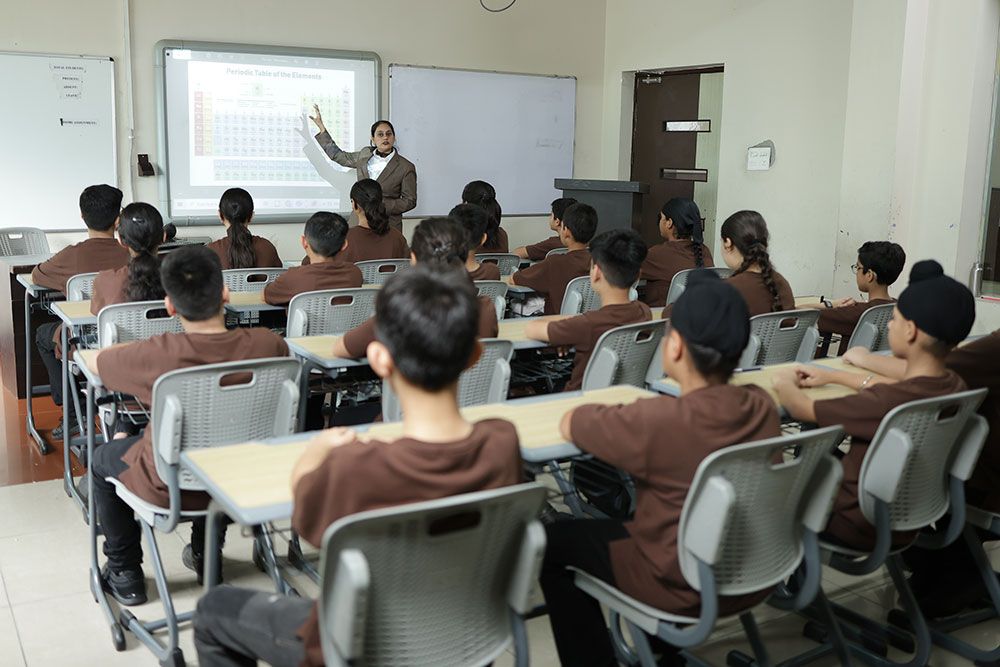 Classroom Education at Ivy World School, Jalandhar